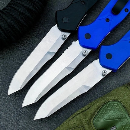 Multi-Functional BM 940 Pocket Folding Knife D2 Steel Blade Nylon Fiber Handle Camping Fishing Everyday Carry Outdoor Tool