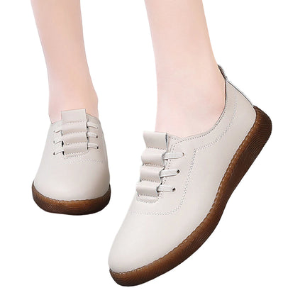 Women Casual Slip-on Boat Shoes Comfortable Solid Color Slip-on Flat Shoes Birthday Gifts for Ladies