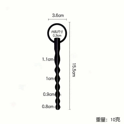 Hollow Silicone Urethral Plug Sound For Prostate Massage And Urethra Dilation As Mens Masturbator With Urethral Stimulator