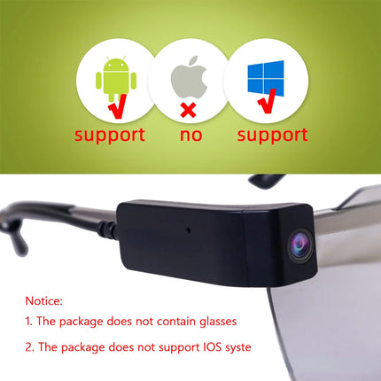 Mini Video Camera for Glasses Unboxing Content Suitable Compact Camera for Android Phones