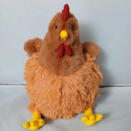 New Simulation Hen & Rooster Plush Doll Soft Stuffed Animal Toy Creative Kids Gift for Children