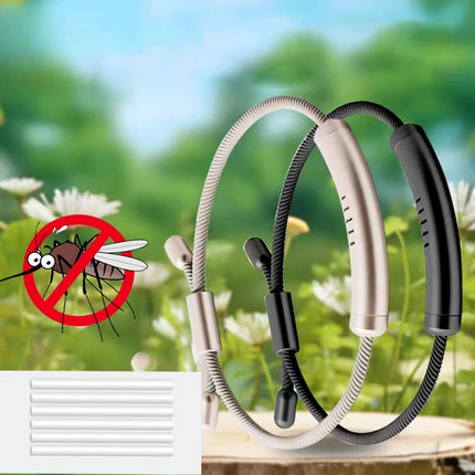 Outdoor Mini Mosquito Repellent Bracelets Sports Band Food Grade Silicone Wristband Mosquito-Free Band for Home Camping