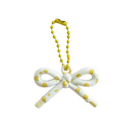 Whimsical Resin Bowknot Strand Trendy DIY Craft Supply For Jewelry Making Bag Decors