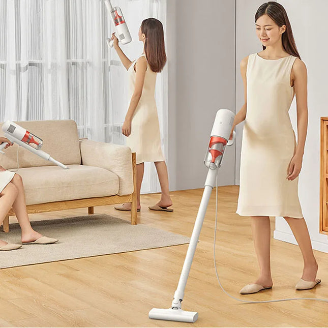 MIJIA Vacuum Cleaner 2  For Home Sweeping Cleaning 16kPa Strong Cyclone Suction 0.5L Dust Cup Handheld Vacuum Cleaners
