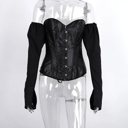 Fashion Sexy Body Shapers Women Gothic Lingerie Corsets Top Fajas Slimming Shapewear Bustiers Female Underbust Corset Clothing