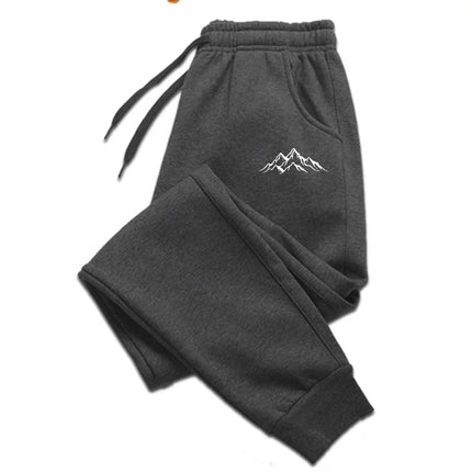 New style printed sport pants suitable for both men and women, luxurious long-distance running pants, casual fitness pants