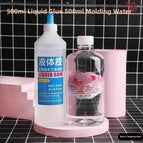 500ml molding water + 500ml liquid glue 1ml