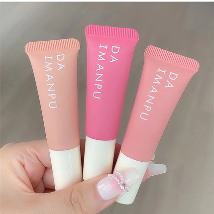 Monochrome Liquid Blusher Lightweight Color Rendering Natural Brighten Matte Rouge Blush Waterproof Facial Contouring Cosmetics