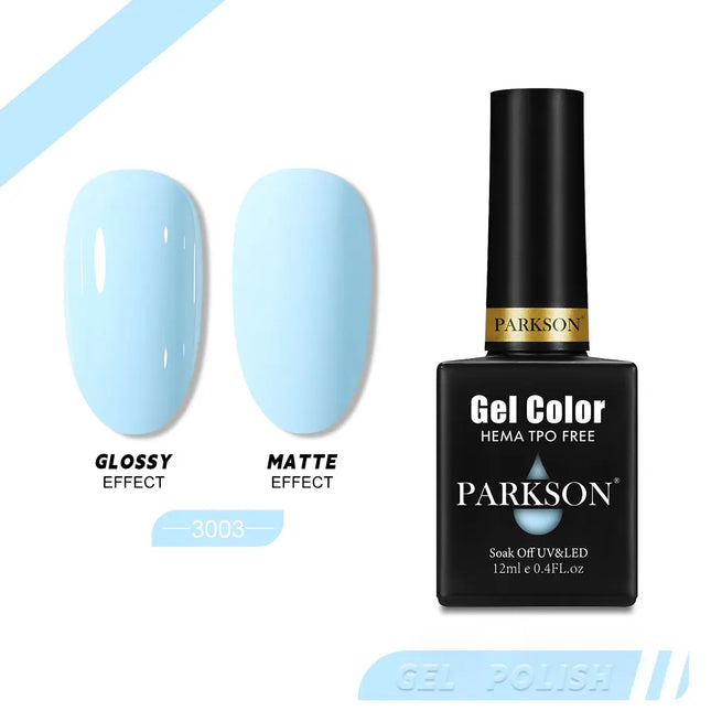 Parkson 12ml Nail Gel Polish TPO HEMA Free Glitter Semi Permanent Soak Off UV LED Long Wear Ultra Diamond Top Coat Varnish