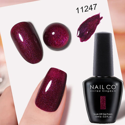 NAILCO Gel Nail Polish 15ml Hema TPO Free Nail Art Vernis Semi Permanent UV Gel Polish Nail Manicure Nail Varnish Ongle Top Coat