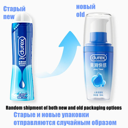 durex play Lubricant 5 Types Silicon-Based 50ml Water Based Lickable Lubricant Massage Oil Orgasm Anal Vaginal Sex Lube Toys