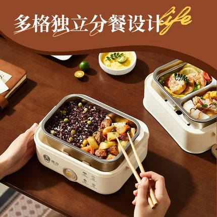 Self Heating Electric Lunch Box Portable Bento Box for Office Workers Multifunctional Heated Thermal Insulation