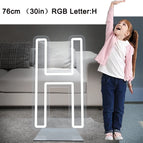 76cm H White