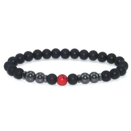 Anti-Swelling Black Obsidian Anklet Bracelet Treatment  Adjustable Weight Loss Magnetic Therapy Magnet Anklet Bracelet Women Men