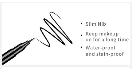Eyes Makeup Liquid Eyeliner Waterproof Beauty Make Up Tool Quick Drying Eyeliner Not Blooming Eyeliner Pen