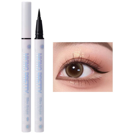 Colored Eyeliner Pencil Matte Waterproof Long Lasting Eyeliner Liquid Pen Quick-drying No Blooming Black White Eye Makeup Tools