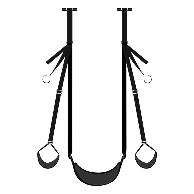 Sex Toys For Couples Sex Swing Sex Furniture Fetish Bondage Adult Games Seat And Leg Pad Indoor Sex Erotic Hanging Door Swing