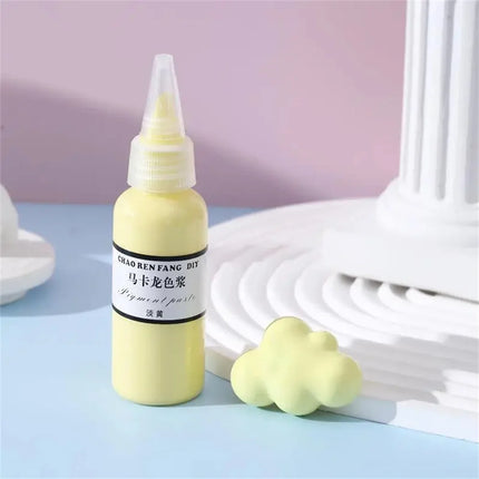 50g/Jar Paste Pigment Epoxy Resin UV Glue Colorant Dye Makaron Pigment DIY Epoxy Resin Mold Jewelry Making Art Paste Dye Gadget