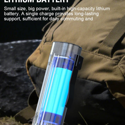 Ultra Bright LED Flashlight New Infrared Rechargeable Waterproof Torch with Pen Clip Magnetic Outdoor Camping Emergency Lanterna