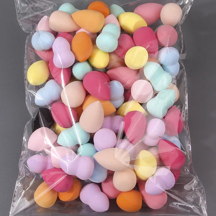 10/20/25/50/100PCS Latex-Free Makeup Sponges | Random Colors & Shapes for Liquid/Cream/Powder | Blending Beauty Sponge Bulk Set