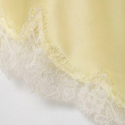 HH Sexy Women Asymmetrical Lace Slip Tops Summer Female Backless Sleeveless Off Shoulder Underwear Tanks Elegant Beach Camisole