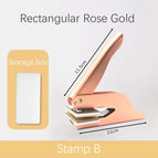 Square rose red
