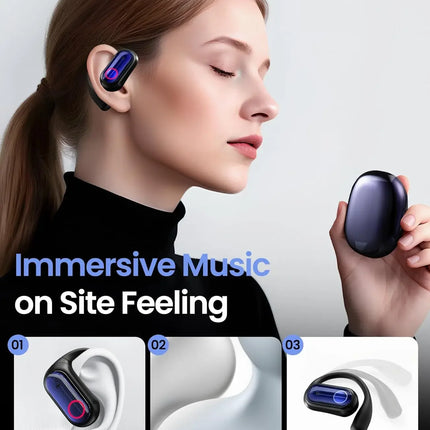 TWS 3-in-1 AI Translator Earbuds 144 Languages Noise Cancelling Bluetooth 5.4 Headset Instant Translator Smart Voice Real Time