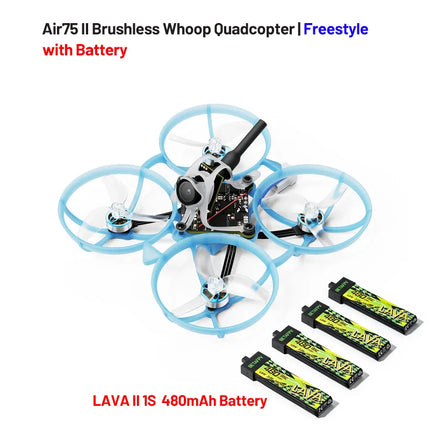 BETAFPV Air75II Brushless Whoop Quadcopter Racing Freestyle Drone ELRS 2.4G Matrix 1S 5IN1 II FC 5.8G 25mw~400mw VTX C03 Camera