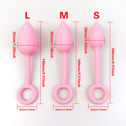 Ring Puller Vaginal Tightening Ball Ring Puller Egg Sex Toys for Women Silicone Vaginal Tight exercise Butt plug Adult Sex Toys