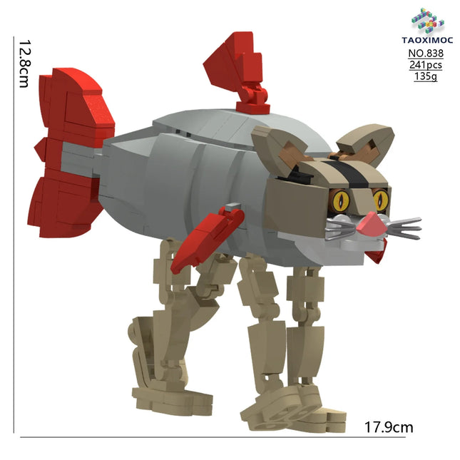 Brainrot Bricks Tung Tung Sahur Figures Tralalero Tralala Building Blocks Toys for Adult Birthday Gifts