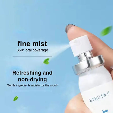 Oral Fresh Spray Mouth Freshener Oral Odor Treatment Oral Remove Bad Breath Fruit Litchi Peach Flavor Persistent Oral Care
