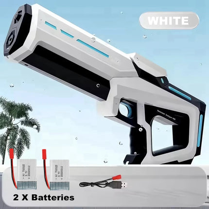 Electric Water Guns for Adults Powerful Squirt Automatic Suction Water Storage Gun Blasters Summer Pool Outdoor Game Toy Gift