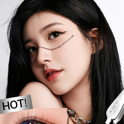 A.M.G Smooth Quick-Drying Eyeliner Pen Waterproof, Smudge-Proof, Long-Lasting, Colorful Eyeliner Pen