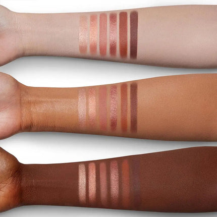Fine Shiny Matte Milk Tea Shadow eye shadow 6 color Eyeshadow Palette Waterproof Matte Shadow Palette Student Friendly Cosmetics