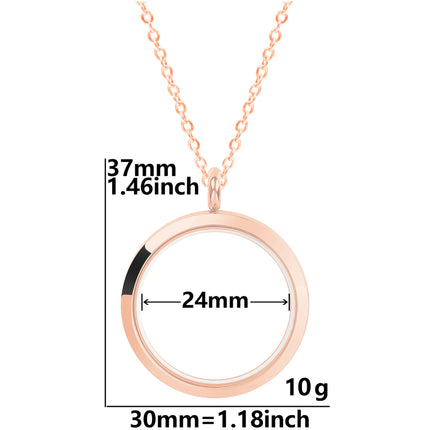 High Fashion Twist Locket Pendant Necklaces For Women Men Jewelry Memory Photo Floating Charm DIY Stainless Steel Lockets Gift