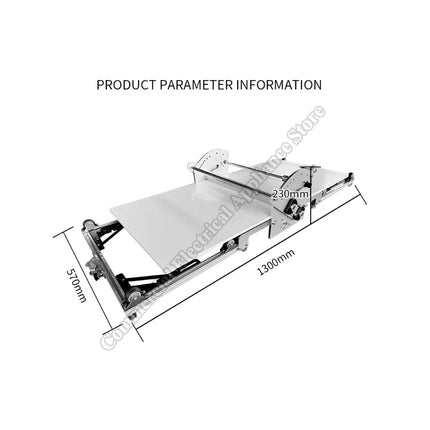 Electric Pastry Sheeter Home Use Desktop Danish Pastry Laminator Small Folding Dough Sheeter
