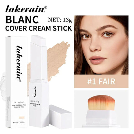 Three Models 2-in-1 Color-Changing Foundation Stick Multifunctional Foundation Liquid Lightweight Moisturizing Brightening