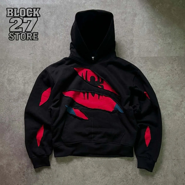 Spider Zip Hoodie / Hoodie Zip Spider