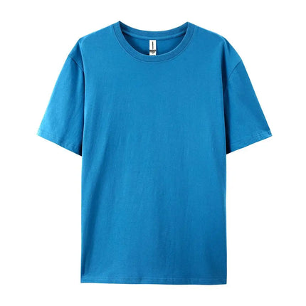100% Cotton Solid T-shirts Women Sporty Short Sleeve Tees Fashion Casual White Black Clothing Loose O-Neck Female Summer Tops