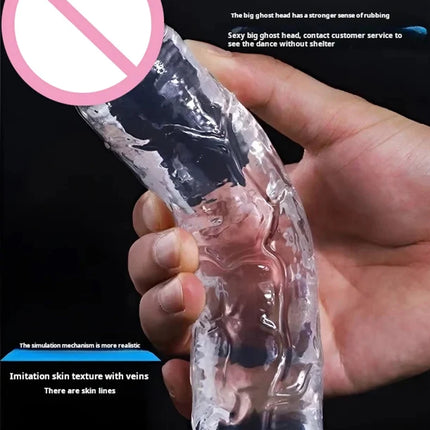 Realistic Dildo Jelly Penis Suction Cup Dildo Realistic Sex Toys For Lesbian Women Female Masturbator Big Dick Fake Dick