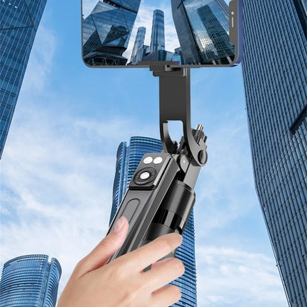 FGCLSY 1.7M selfie stick tripod with Light wireless remote control 360 ° rotation for smartphone video recording live streaming