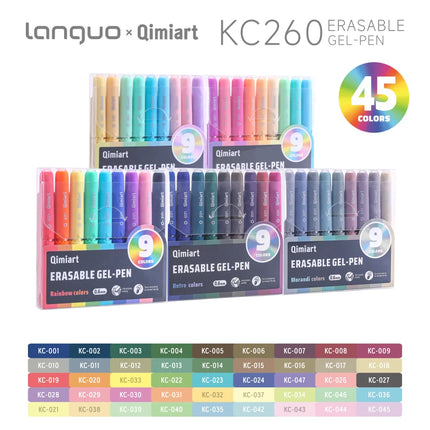 0.6mm Erasable Neutral Pen Kawaii Office Supplies for School Students Smooth Quick Drying Writing Stationery Erasable Gel Pens