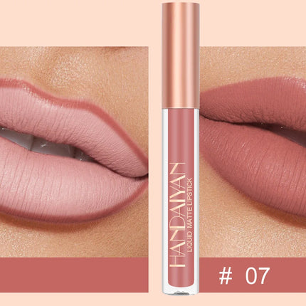 Handaiyan Lip Liner Lipgloss Set Waterproof Matte Liquid Lipstick Pencil Sexy Red Long Lasting Lipliner Makeup Cosmetics