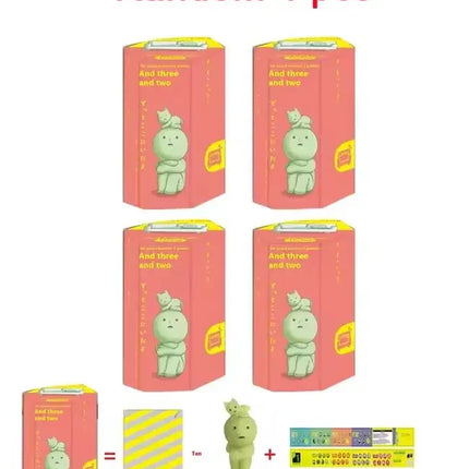 S Angel Party Blind Box Hippers Living Series Recorative Mini Figure Doll Christma Toys Gift Cute Noctilucent Decoration Doll
