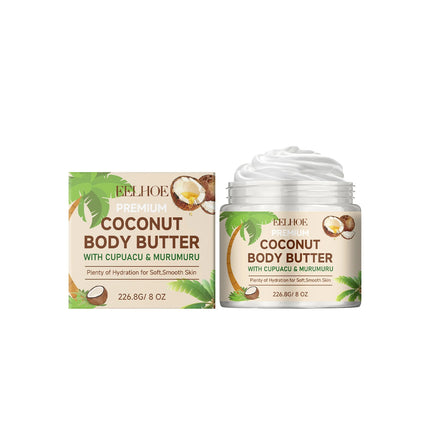 Coconut Moisturizing Body Lotion Soothing Skin Improving Skin Elasticity Reducing Dryness Long-Lasting Hydration Body Care Cream
