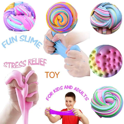 12 piece 50ml Butter Clay Set, Party Gift, Prize, Puzzle Toy, Stress Relief Toy,  Birthday Gift