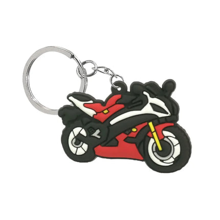 1PCS Cool Motorcycle Keychain Hot Sale Motorbike Keyring for Men Boys Car Key Accessories Glove Helmet Friends Key Holder Gifts