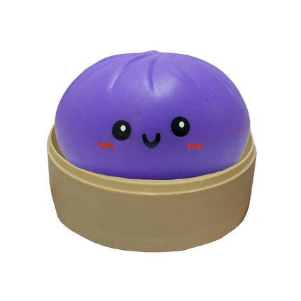 High Quality Simulation Flash Dumpling Pressure Ball Slow Rebound Soft Pinch Decompression Baozi Modeling Stress Relief Toy Gift