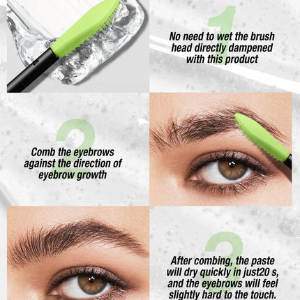 3D Shaping Clear Root Wild Eyebrows Gel Transparent Styling Fixing Brow 16 Hour Hold Waterproof Quick-dry Brow Lifting Makeup