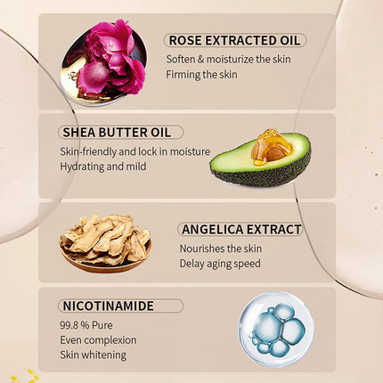 AILKE Vitamin C Whitening Kit For Women, Even Skin Tone, Clean Skin, Moisturizing, Anti Wrinkles, Skin Glowing Beauty Set